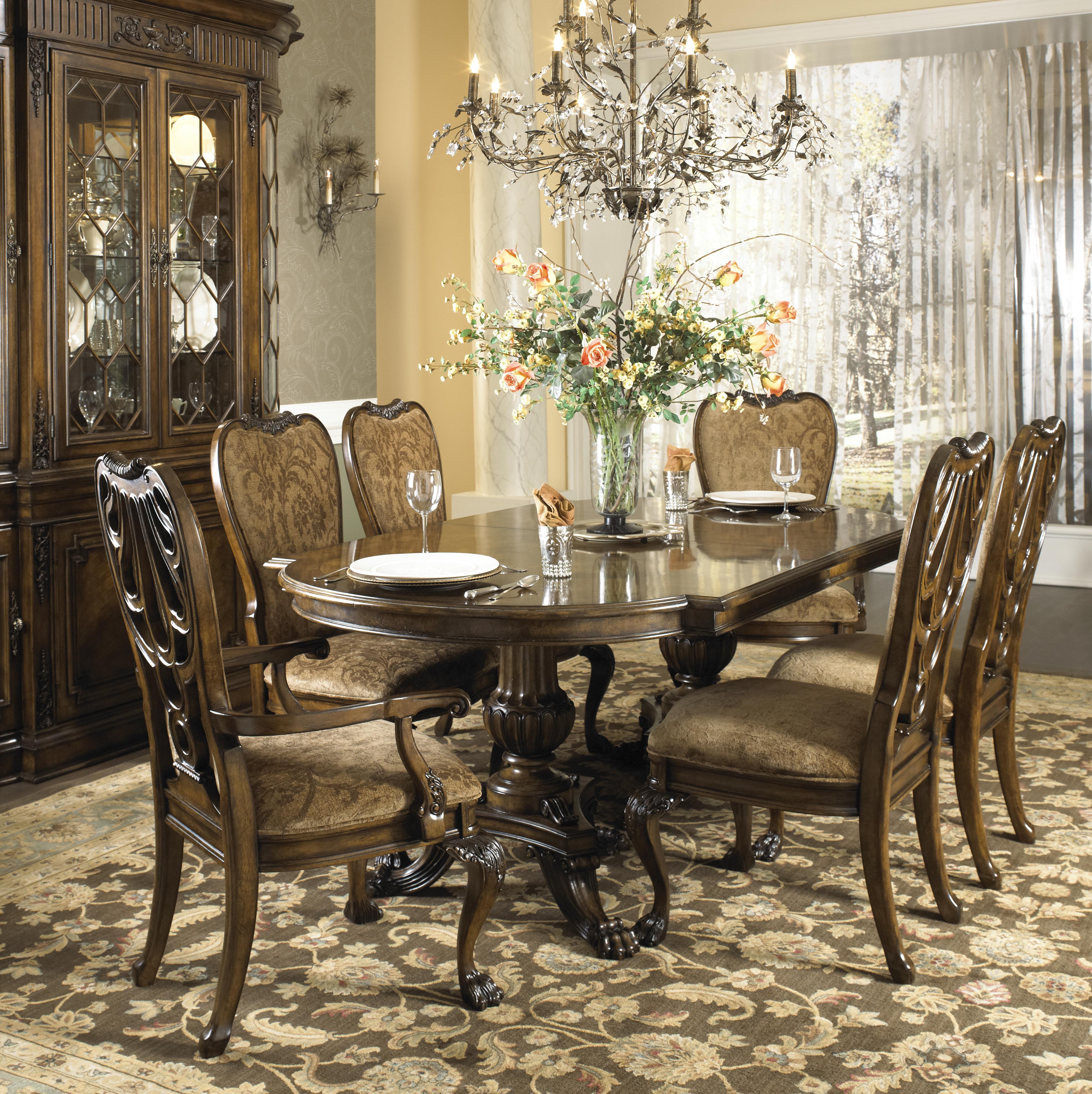 Formal Dining Room Group by Fine Furniture Design Wolf and Gardiner Wolf Furniture
